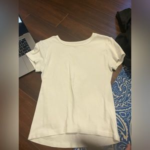 White brandy t shirt